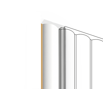 Финишний молдинг HI WOOD